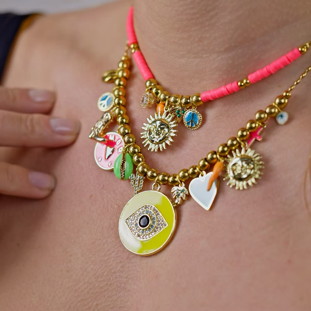 Madamirma - Collier Tropical Yellow