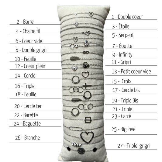 Bracelet Acier Inoxydable - Argent