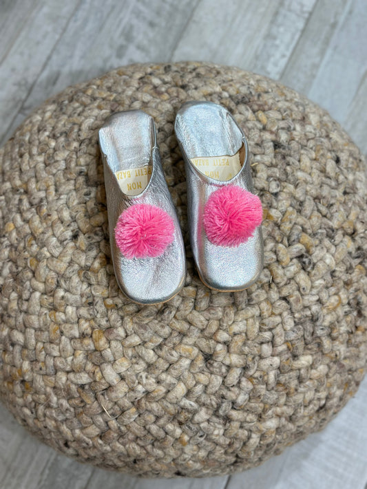 Babouches Argentées - Adultes