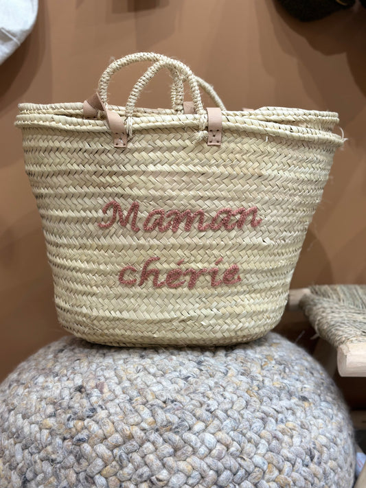 Panier Rose - Maman Chérie