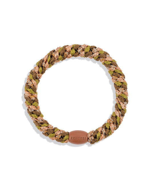 Kknekki - Oliven Cognac Glitter