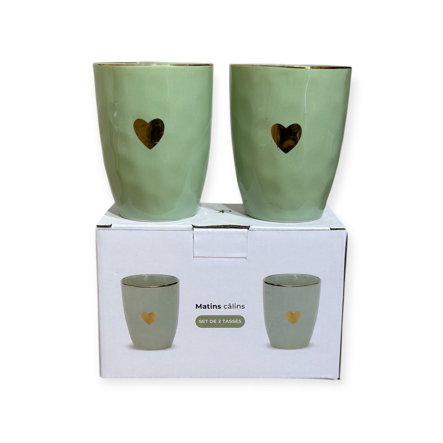 Tasses Duo - Vert