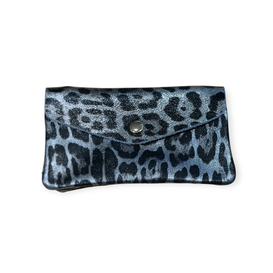 Porte Feuille - Léopard Gris