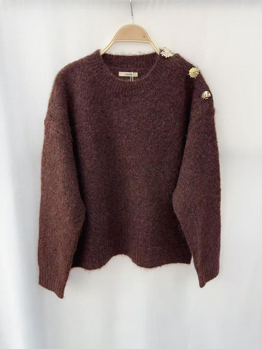 Pull Marron - It Hippie